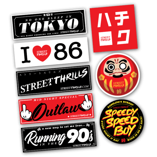 Street Thrills Sticker Bomb Pack